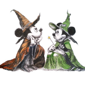 Mickey and Minnie Mouse Halloween