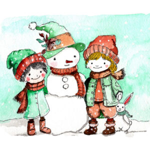 Dot, Knot, and their Snowman