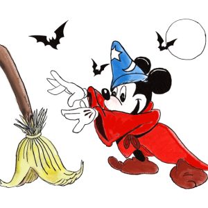 Mickey the Magician