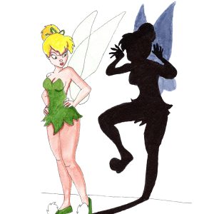 Tinkerbell and Shadow